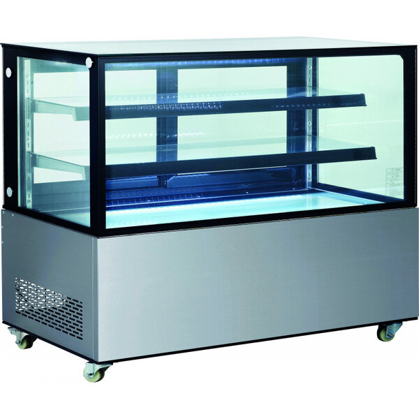 Vitrine de présentation 4 faces horizontale 510 l - stalgast - r290a - acier inoxydable