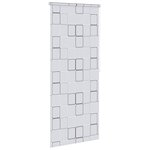 vidaXL Store roulant de douche 120x240 cm Carré