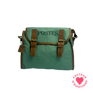 Besace petit modèle kaki "Postes" – Musée Postal
