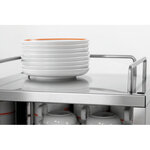 Chauffe tasse café professionnel - 72 tasses - bartscher -  - acier inoxydable 320x550mm