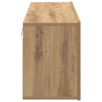 vidaXL Meubles TV muraux 2 Pièces chêne artisanal 80x30x41 cm