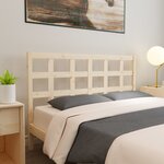 vidaXL Tête de lit 165 5x4x100 cm Bois massif de pin