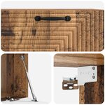 vidaXL Meuble TV mural Bois ancien 78 5 x 41 x 30 cm Bois d'ingénierie