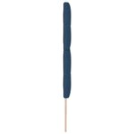 vidaXL Tête de lit LED avec des lumières à LED Bleu 200 cm Polyester