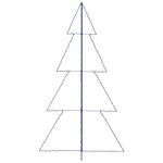 vidaXL Arbre de Noël cône 360 LED d'intérieur/d'extérieur 143x250 cm