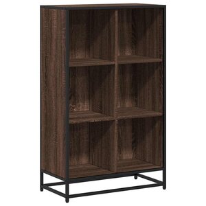 vidaXL Bibliothèque chêne marron 65 5x33x107 5 cm bois d'ingénierie