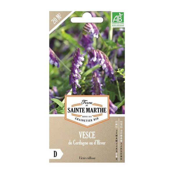 Vesce de cerdagne ou d'hiver bio - Graines à semer