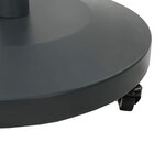 vidaXL Pied de parasol Gris foncé 48 x 48 x 32 cm