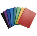 Protège-documents En Polypropylène Souple Opak 100 Vues - A4 - Couleurs Assorties - X 12 - Exacompta