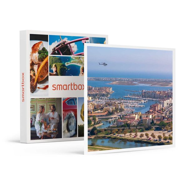 SMARTBOX - Coffret Cadeau Vol en hélicoptère de 30 min dans les environs de Narbonne -  Sport & Aventure