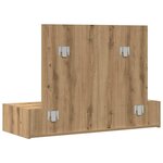 vidaXL Table de Toilette Marron 100 x 40 x 70 cm Bois d'ingénierie