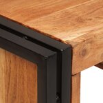 vidaXL Étagère à vin Marron 100 x 45 x 33 cm Bois d'Acacia Massif