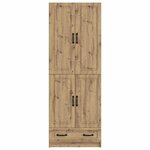 vidaXL Ensemble de Meubles 2 Pièces Chêne artisanal Bois d'ingénierie