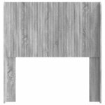 vidaXL Tête de lit Sonoma gris Bois d'ingénierie