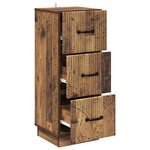 vidaXL Armoire à tiroirs Bois ancien 33 x 34 5 x 87 cm