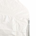 vidaXL Belvédère avec toit blanc 2 28x2 23x2 69 m polyéthylène