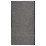 vidaXL Tapis à tissage plat d'extérieur 80x150 cm Gris