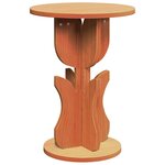vidaXL Table d'appoint Marron cire 39.5 x 39.5 x 53.5 cm