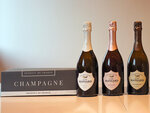 SMARTBOX - Coffret Cadeau - Coffret 3 bouteilles de champagne : brut, rosé et blanc de blancs -