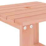 vidaXL Table d'appoint de jardin 40x38x28 5 cm bois massif de douglas