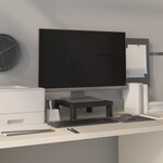 vidaXL Support de moniteur Noir 33 5x34x10 5 cm