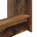 vidaXL Bureau de lit Bois ancien Bois d'ingénierie 100 x 45 x 75 cm