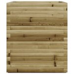 vidaXL Jardinière 90x60x72 cm bois de pin imprégné