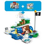 Lego super mario 71384 pack de puissance mario pingouin ensemble d'extension costume pour équiper le personnage lego mario