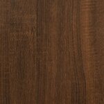 vidaXL Banc de rangement chêne marron 102x42x46 cm bois d'ingénierie