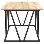 vidaXL Table basse Chêne sonoma 100 x 50 x 40 cm