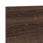 vidaXL Armoire murale 70x16 5x30 cm chêne marron bois d'ingénierie