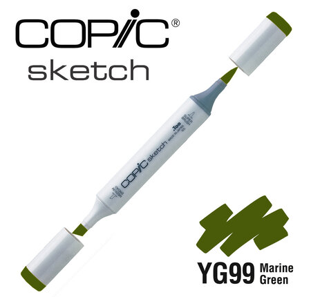 Marqueur à l'alcool Copic Sketch YG99 Marine Green