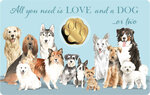 Monnaie en or 3000 francs g 0.031 (1/1000 oz) millésime 2023 love dogs 1/1000