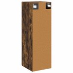 vidaXL Cabinet de Salle de Bain Mural Chêne fumé 33 x 34 5 x 60 cm