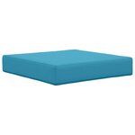vidaXL Coussin de canapé d'extérieur 3 Pièces Bleu royal Polyester