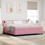 vidaXL Lit à ressorts avec matelas gris foncé 80x200 cm en velours