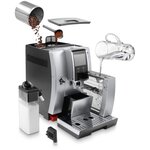 DE'LONGHI ECAM370.85.SB - Machine a café Expresso Broyeur Dinamica Plus - Écran Fulltouch 3,5 - Lattecrema System - 2 Thermoblock