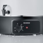 SEVERIN EA3654 Sterilisateur - capacite de 27 litres - Fonctions sterilisation et maintien au chaud pour 14 pots de 1 litre / Blanc