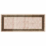 vidaXL Coureur de Tapis MARSA Noir 80 x 200 cm Polyester et PVC