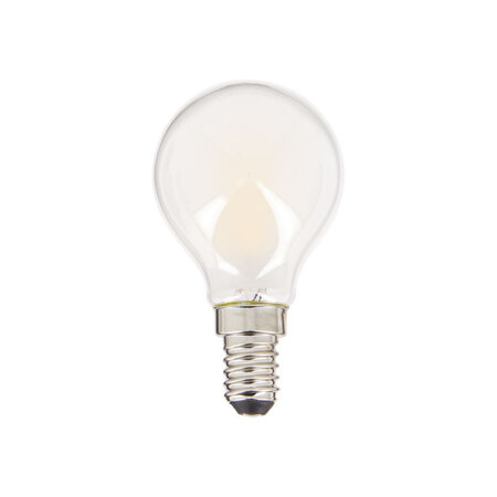 Ampoule à filament led p45  culot e14  conso. 6 5w  blanc neutre