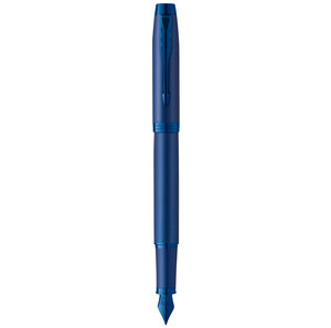 Stylo plume Parker IM Monochrome  Bleu  plume moyenne  encre bleue  Coffret cadeau