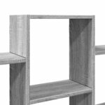 vidaXL Étagère murale sonoma gris 159x18x66 cm bois ingénierie