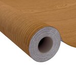 vidaXL Films autoadhésifs pour portes 2 Pièces Chêne clair 210x90 cm PVC