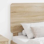 vidaXL Tête de lit Chêne Sonoma 75 cm Bois d'ingénierie