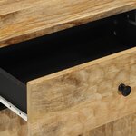 vidaXL Table de chevet 50x33x60 cm bois de manguier massif