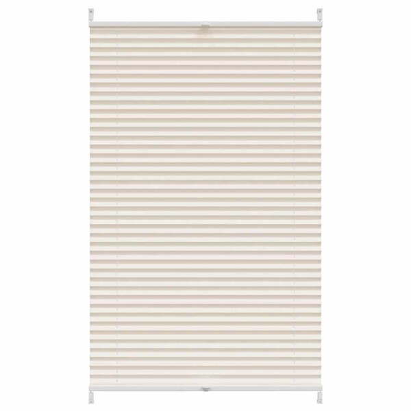 vidaXL Store plissé 70x125 cm Crème