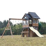 Aire de jeux - Toboggan Crème et toboggan tubulaire - Noud