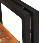 vidaXL Table de chevet 2 Pièces Bois massif de récupération