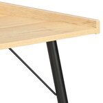 vidaXL Bureau Chêne 90x50x79 cm