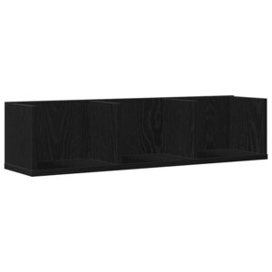 vidaXL Étagère Murale Chêne noir 75 x 18 x 18 cm Bois d'ingénierie